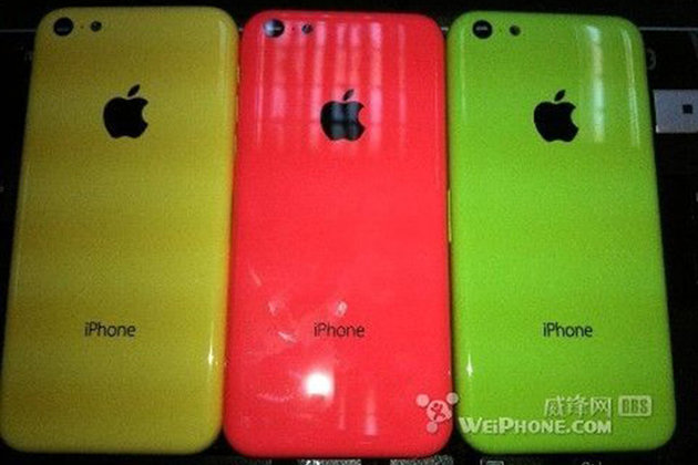Photo du site WEIPHONE : peut-être le futur iPhone "low cost"