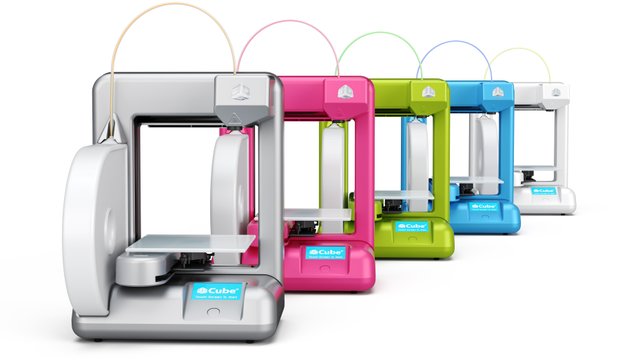 Imprimante 3D Cube de Cubify, fabriquée par 3D Systems