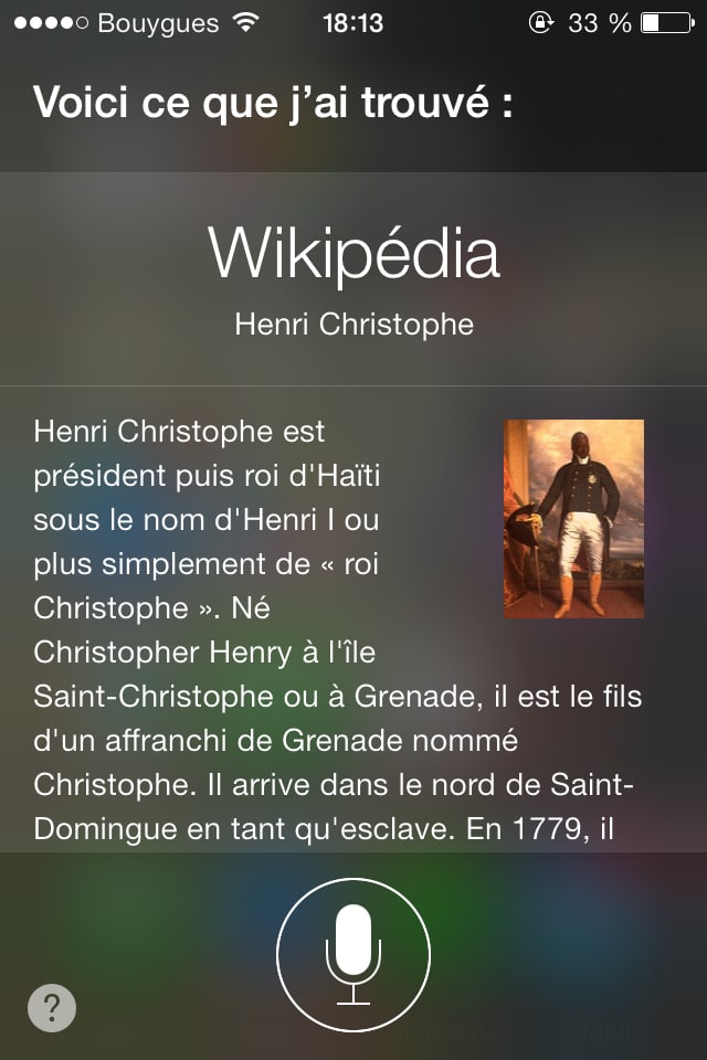 iOS 7 - SIRI