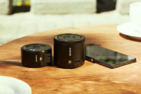 Sony QX10 et QX100