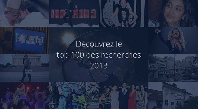 Google : top 10 des recherches 2013 les plus populaires