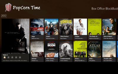 Popcorn time : les derniers films gratuits et en qualité HD !