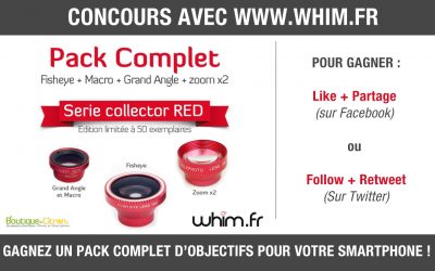 Concours : gagnez un pack photo complet pour votre smartphone !