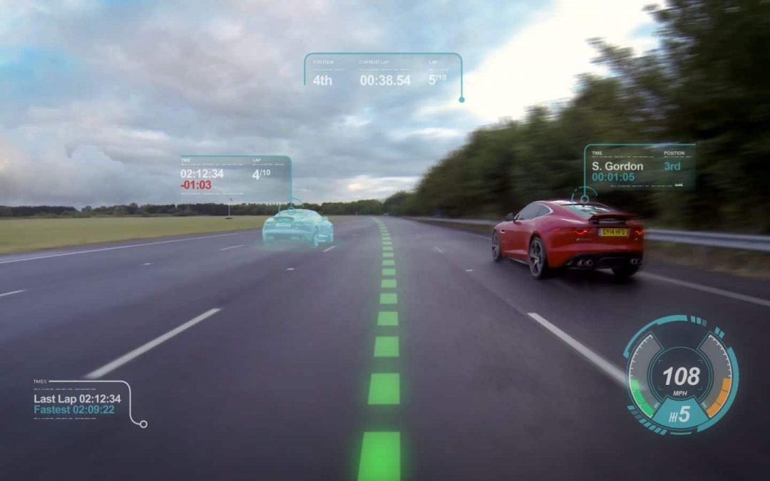 Jaguar Virtual Windscreen : conduisez comme dans un jeu vidéo