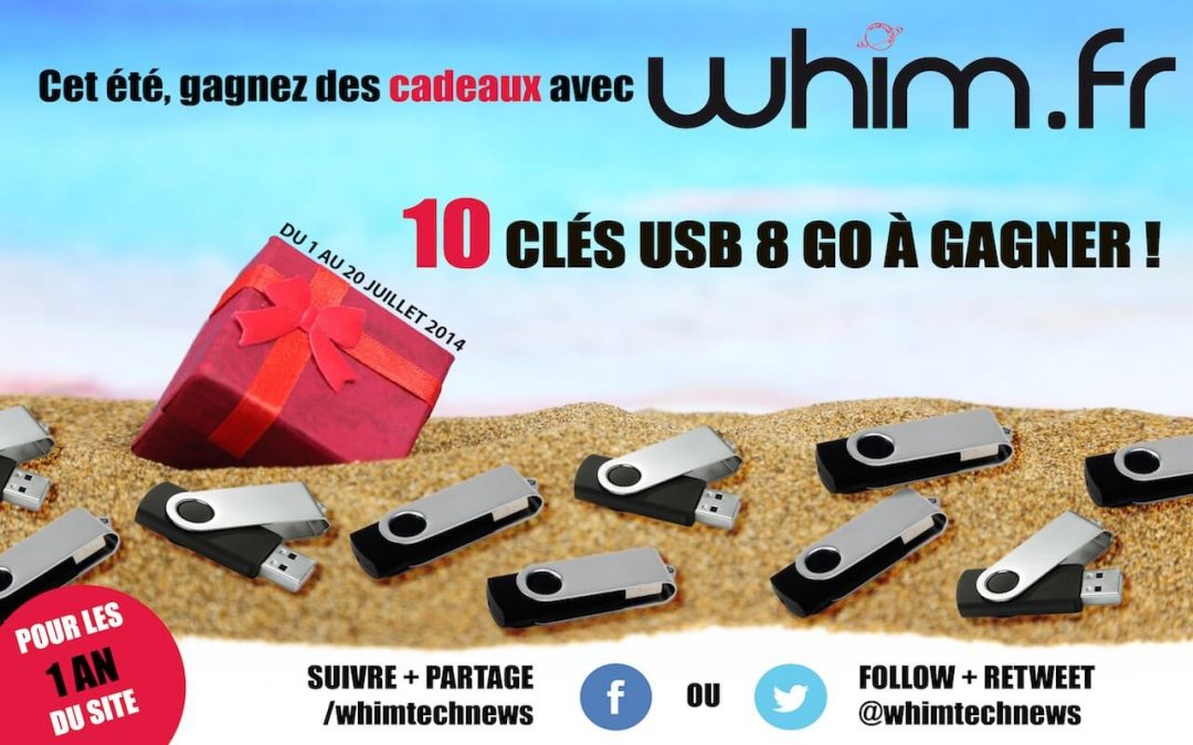 Concours anniversaire : gagnez des cadeaux pour les 1 an du site !