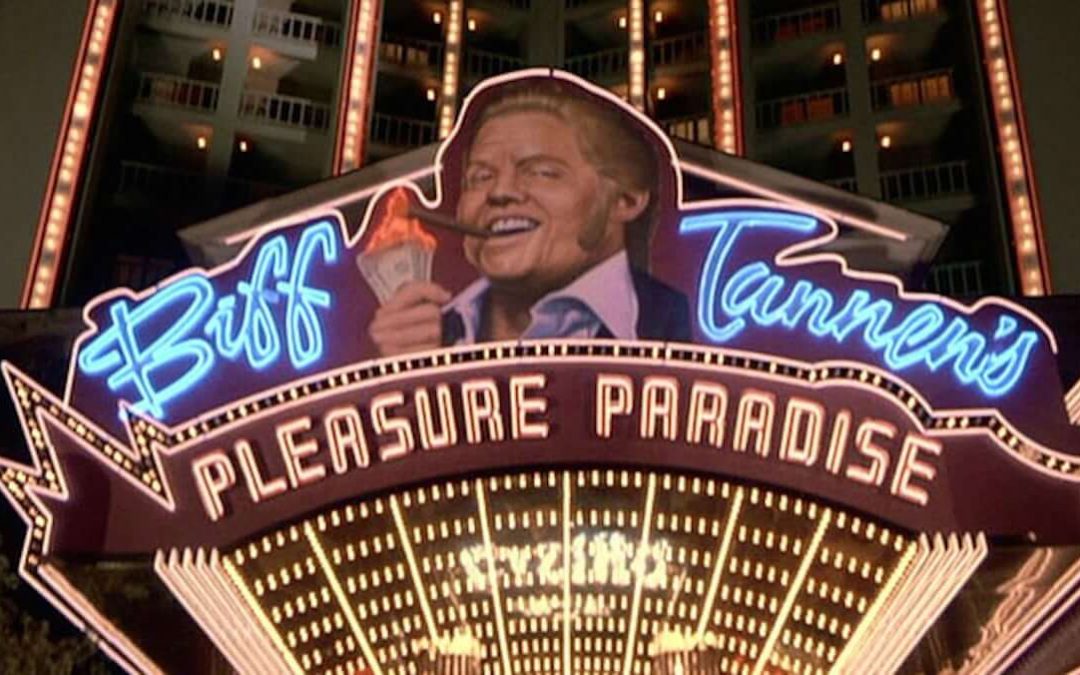 Retour vers le Futur avec les produits dérivés « Biff Tannen's Pleasure Paradise »