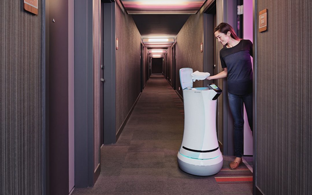 Aujourd'hui, un hôtel se munit du premier robot majordome !