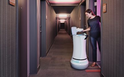 Aujourd'hui, un hôtel se munit du premier robot majordome !