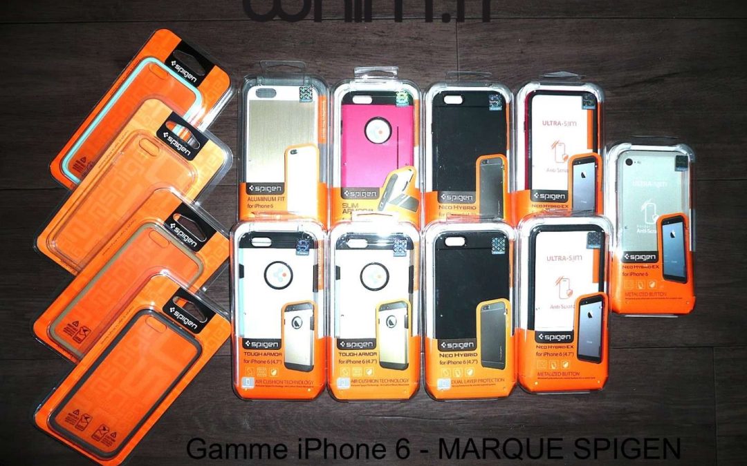 EXCLU : preview des coques iPhone 6 de Spigen !