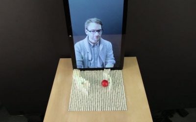 Table interactive inForm : retranscrire en 3D du contenu numérique
