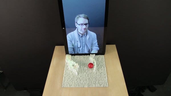 Table interactive inForm : retranscrire en 3D du contenu numérique