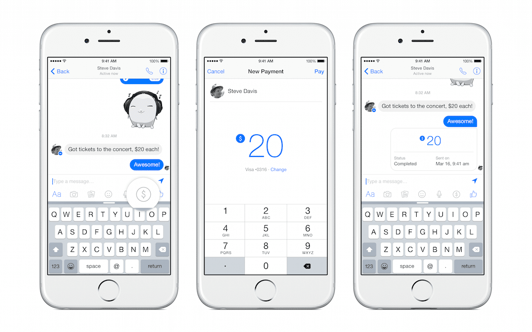 Désormais, Facebook est aussi là… pour payer vos amis !