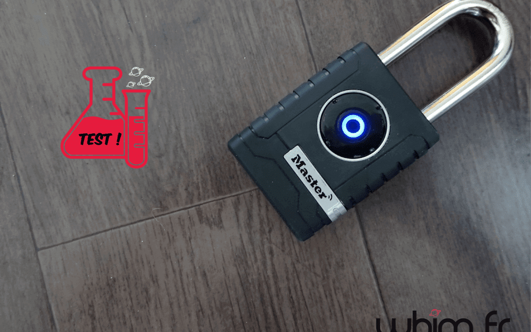 [TEST] Master Lock : la cadenas connecté par excellence  !