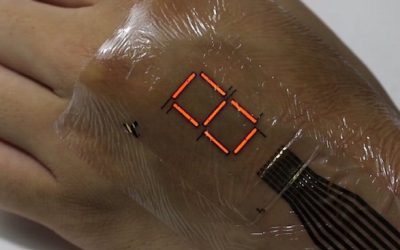 E-Skin : un écran qui colle à la peau, c’est pour bientôt…
