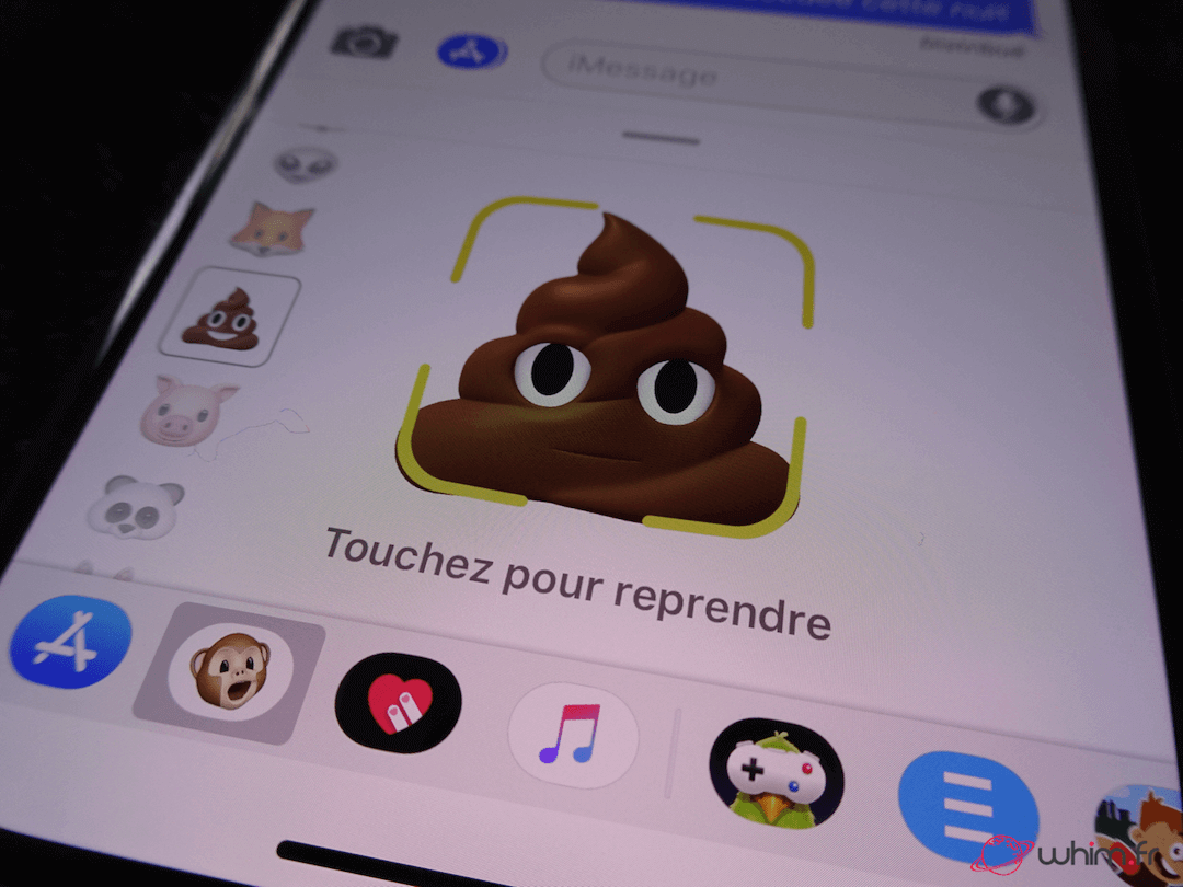 Animoji sur l'iPhone 10