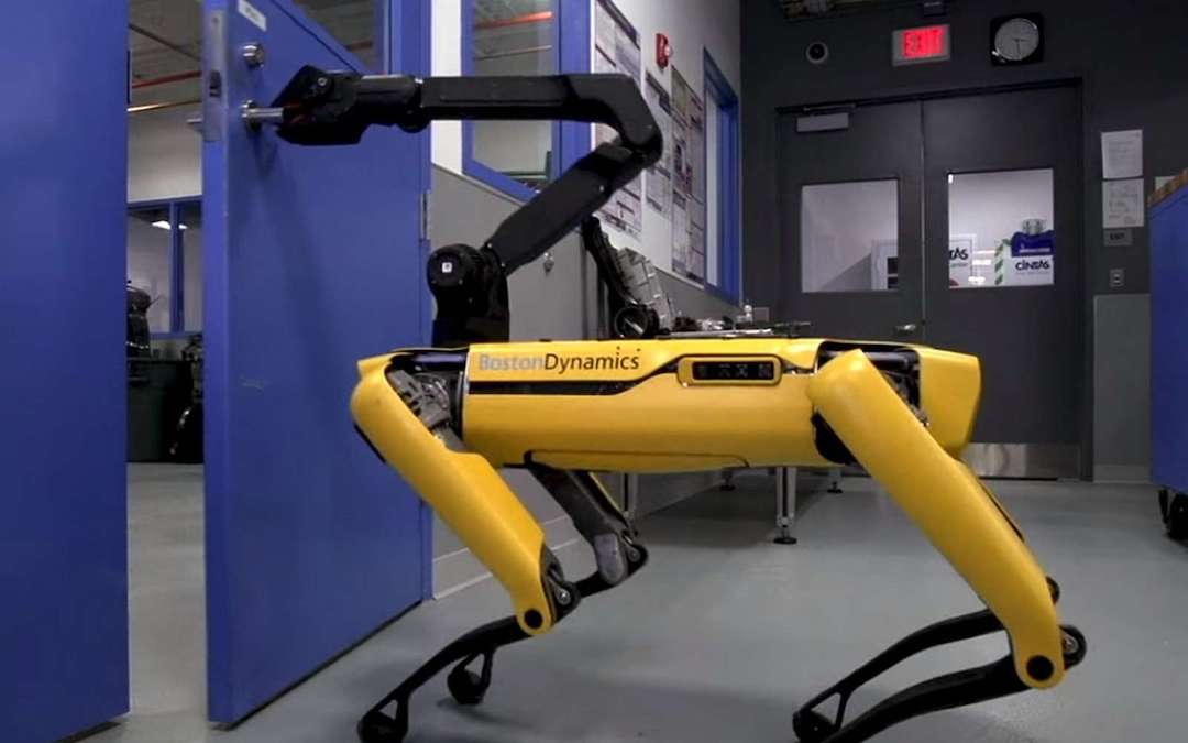 Boston Dynamics (robotique) : Robot qui ouvre les portes