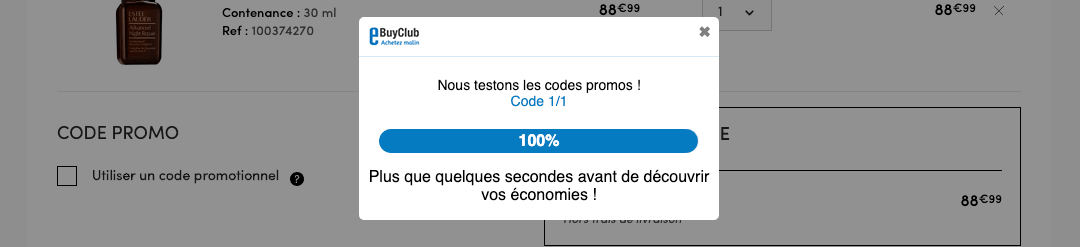 code promotion