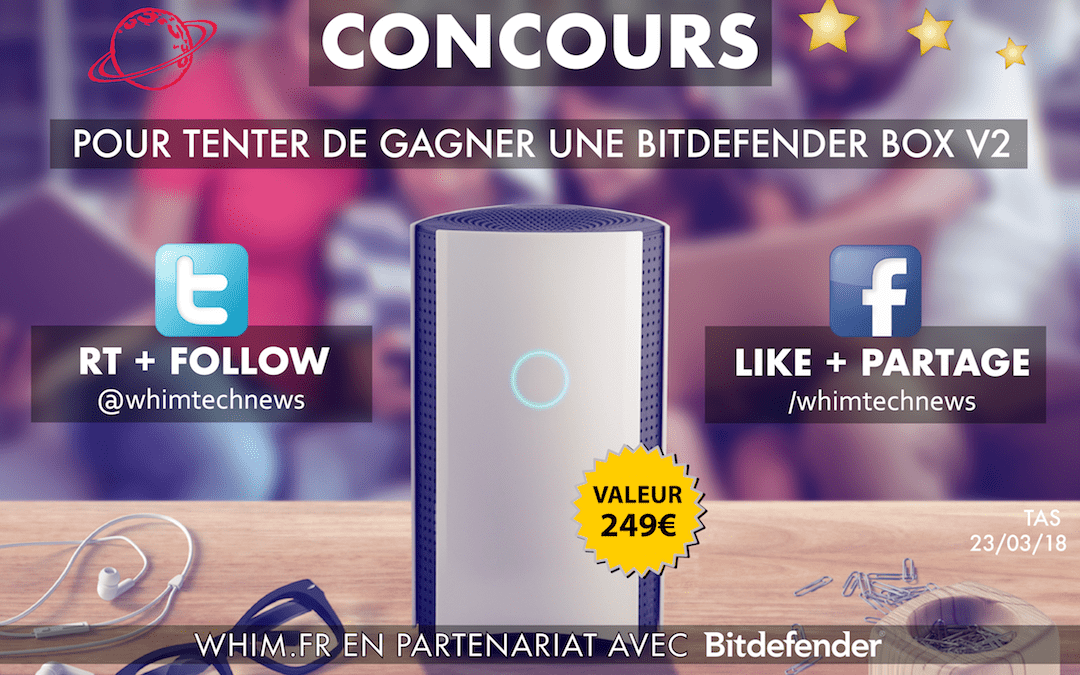 Concours : gagnez une Bitdefender BOX 2 d’une valeur de 249 euros !