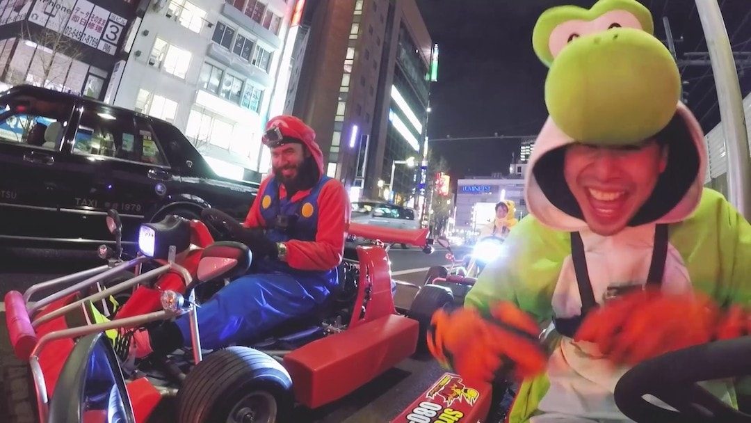 Visitez les villes japonaises façon Mario Kart