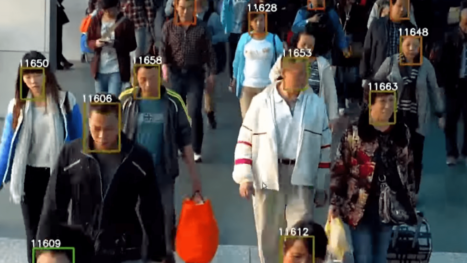 reconnaissance faciale chine