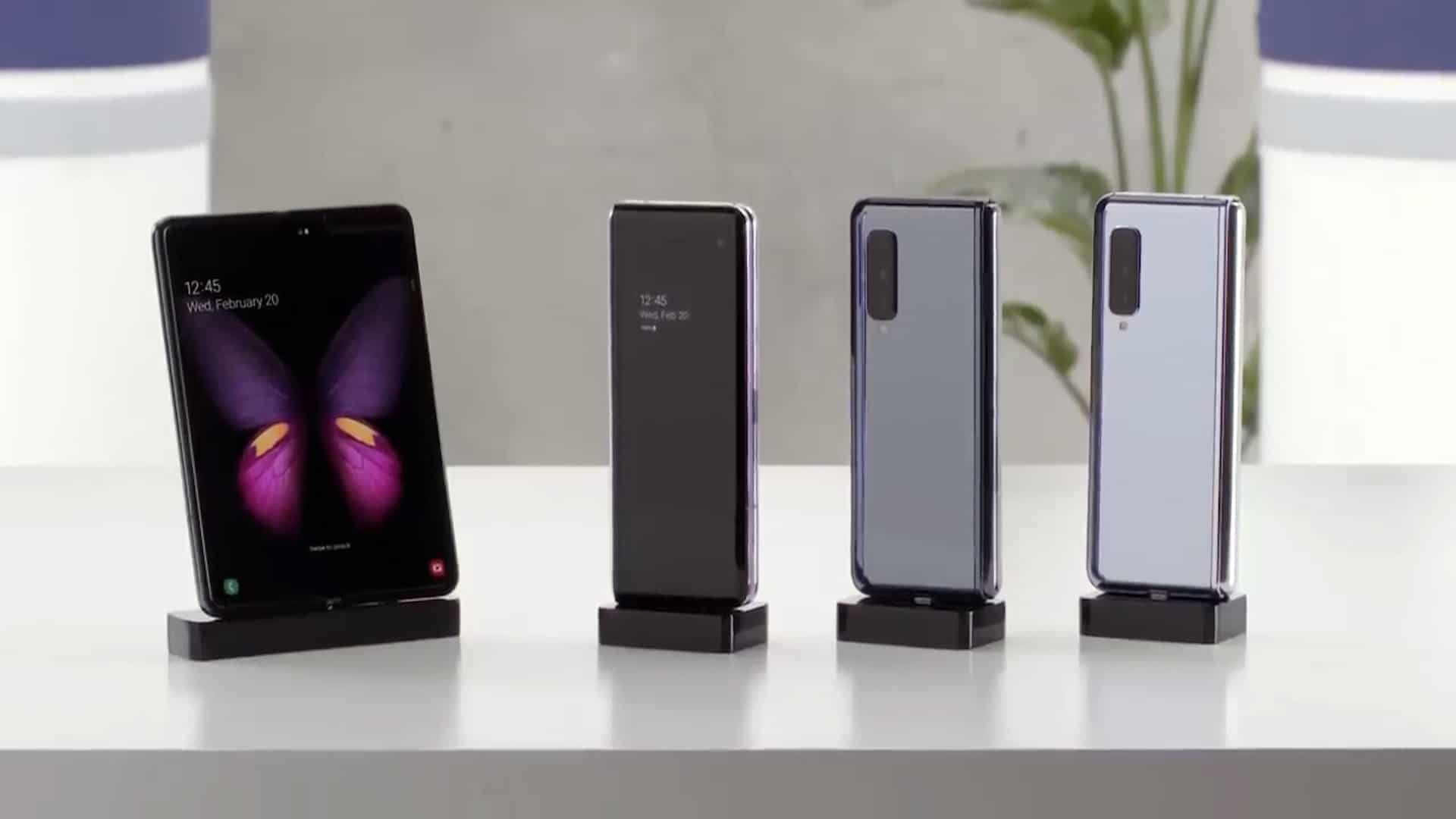 samsung galaxy fold écran pliable